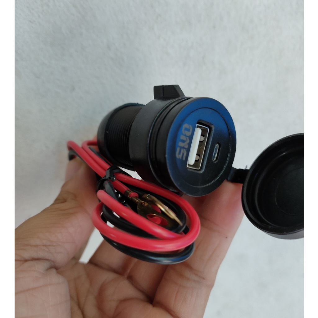 Casan hp dimotor charger phone cas motor universal warna hitam