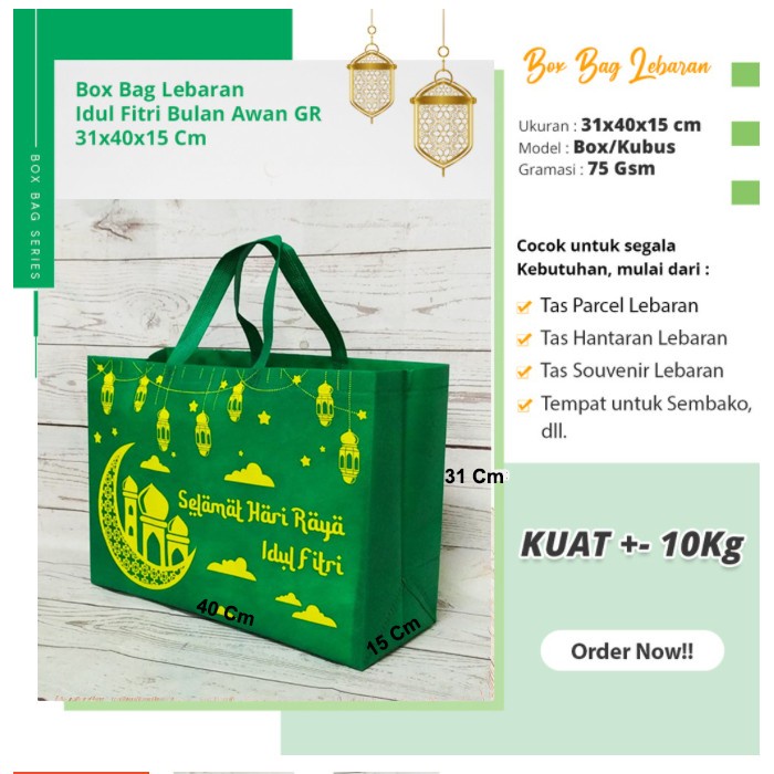 

Goodie Bag Lebaran Tas Bingkisan Tas Idul Fitri (31X40X15) 067