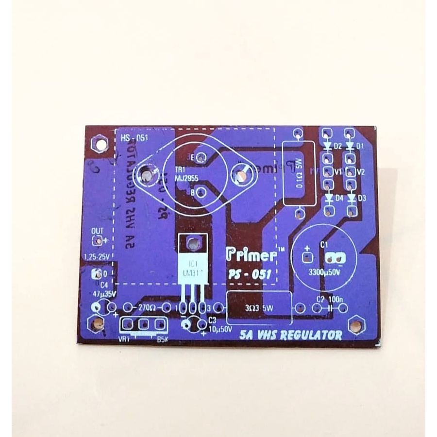 PCB 5A VHS Regulator (PS 051)