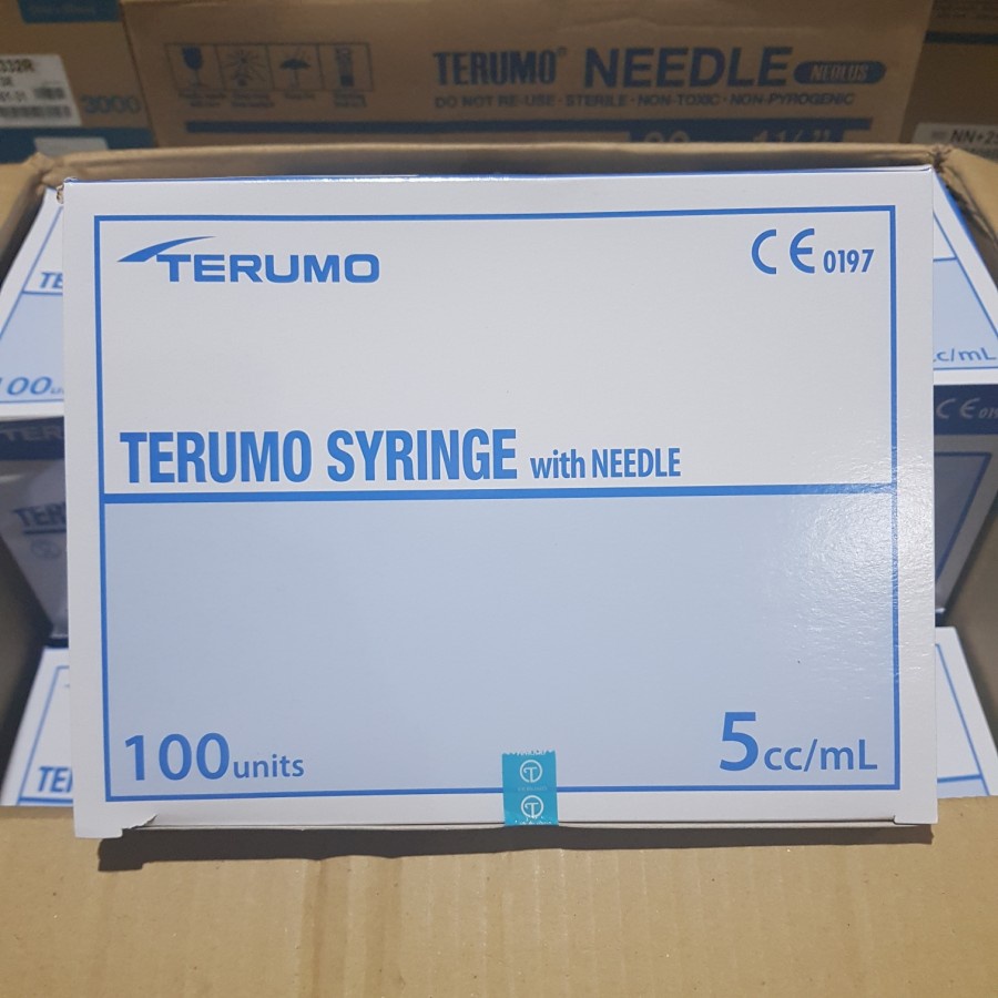 Disposable Syringe 5 cc Terumo Spuit 5 Ml Terumo