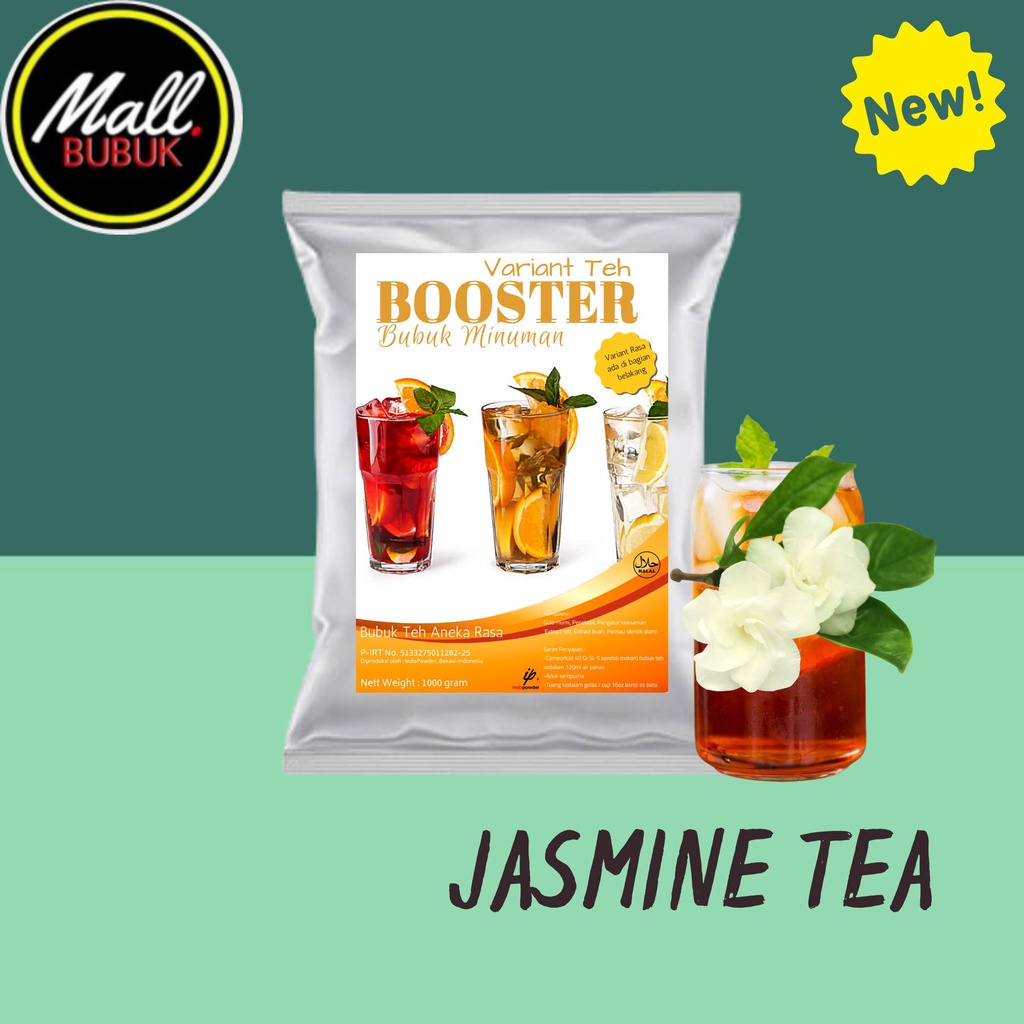 Bubuk Teh Jasmine Tea 1Kg - Bubuk Minuman Rasa Jasmine Tea