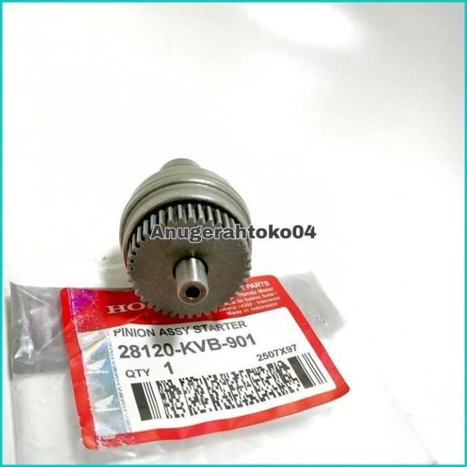 Original Ahm Gear Gigi Pinion Granat Double Starter Honda Beat Karbu
