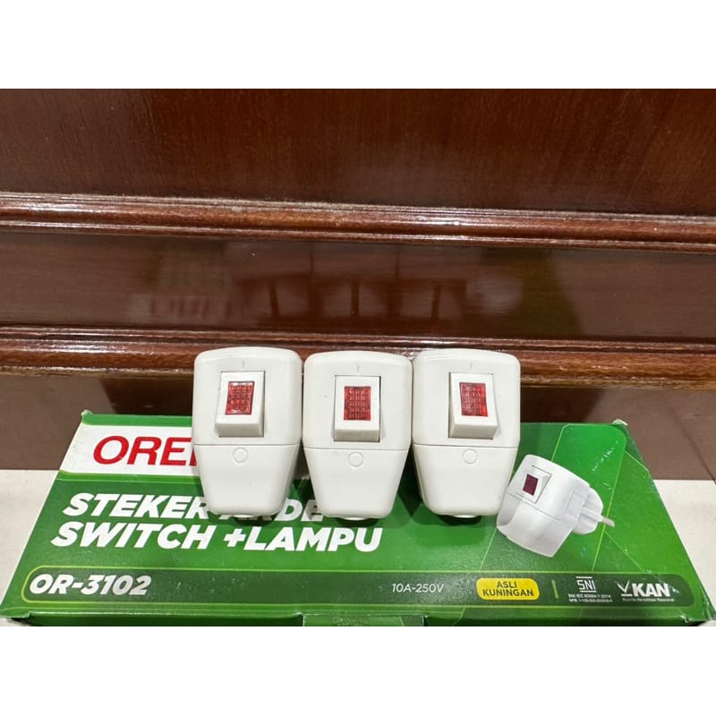 Steker Arde Switch On Off Orenchi OR-3102  - SATUAN -