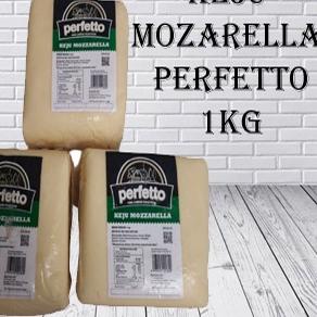 

☻ Keju Mozarella Perfetto 1kg Packing Pabrik ➪