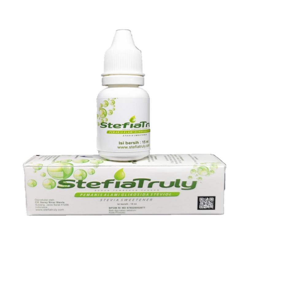 

♦ STEFIA pemanis alami dari daun stevia cocok buat keto15ml ➦