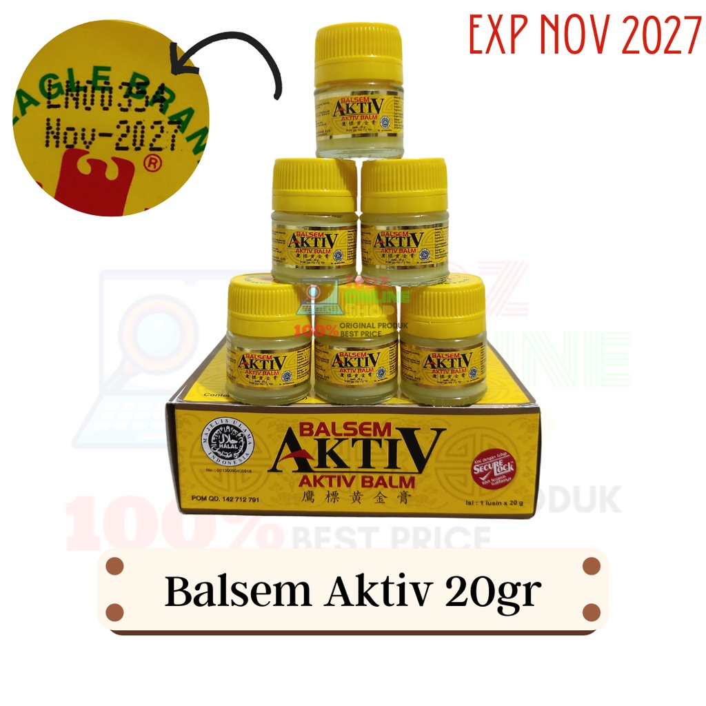 Cap Lang Balsem Aktiv 20gr