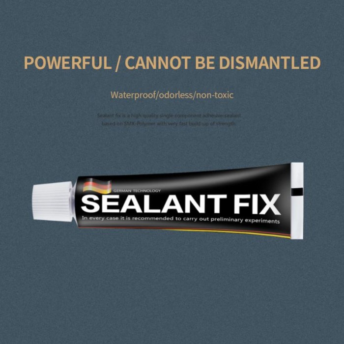 

12g Lem anti bocor cepat kering sealant Fix rumah tangga