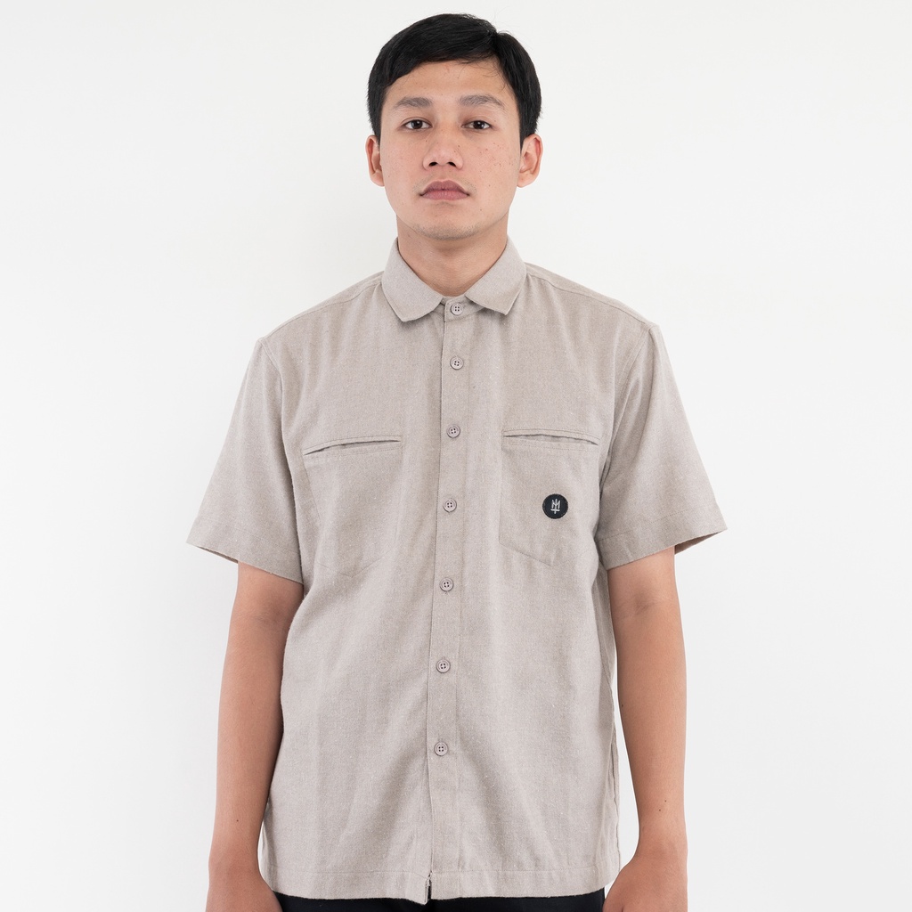 LATTE BUTTON UPS SHIRTS MATERNAL DISASTER