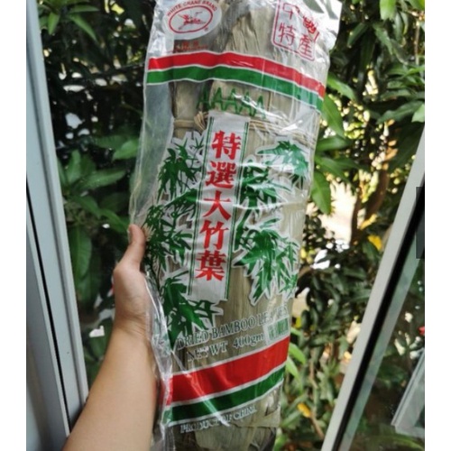 

[Ready Stock]Terjangkau Daun Bakcang Kering Lebar AAAA Impor Dried Bamboo Leaves 400Gr
