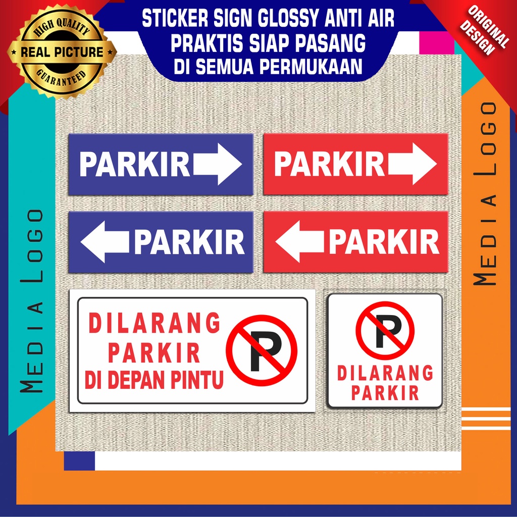 

STICKER SIGN PARKIR-BAHAN VINYL ANTI AIR (LAMINATING GLOSSY)