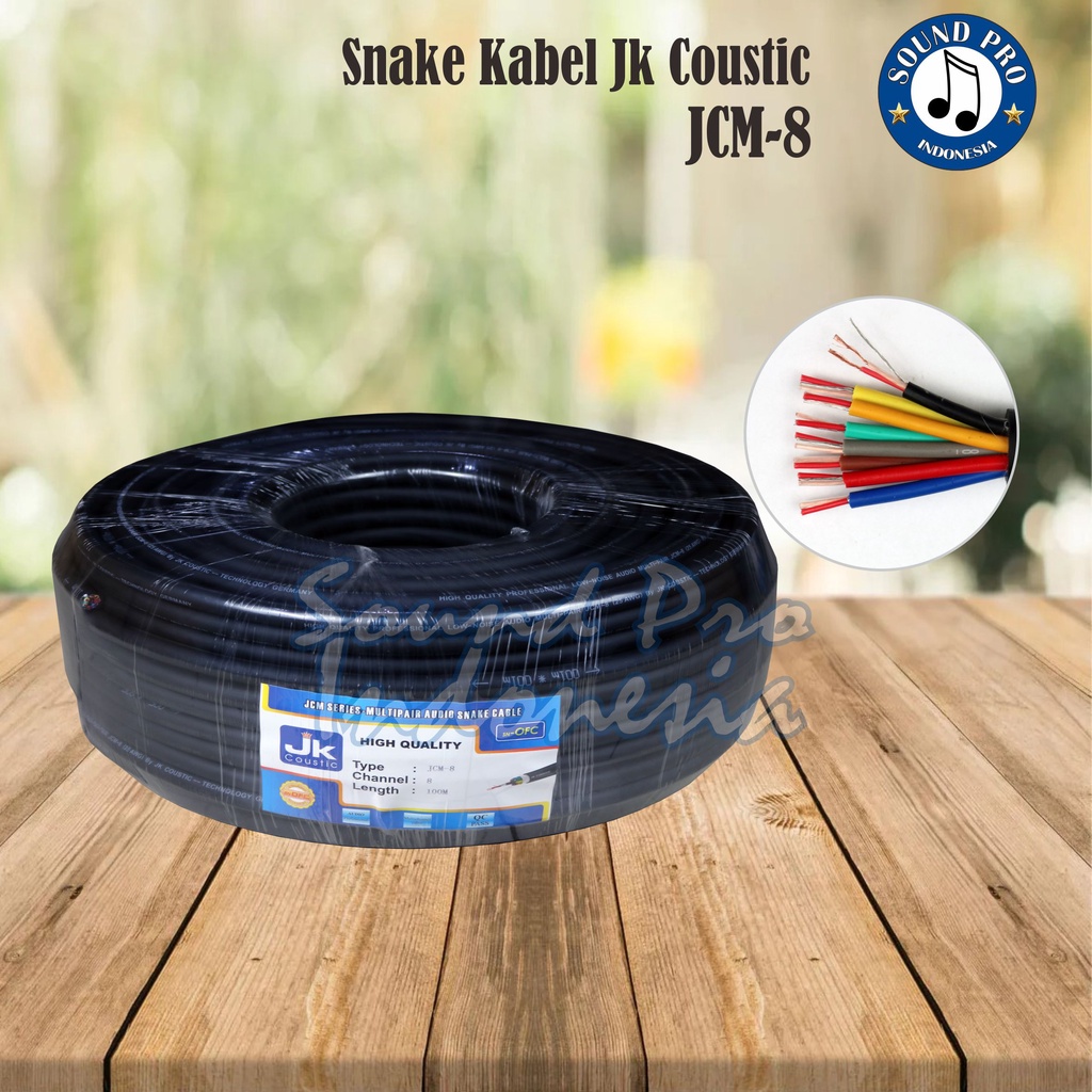 Kabel JK Coustic 8 Channel Kabel JCM 8 per meter