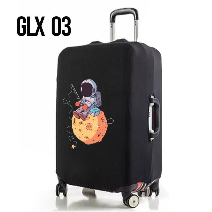 Sarung Koper Galaxy Size 24 28 Inc Pelindung Elastis Cover Polos Hitam