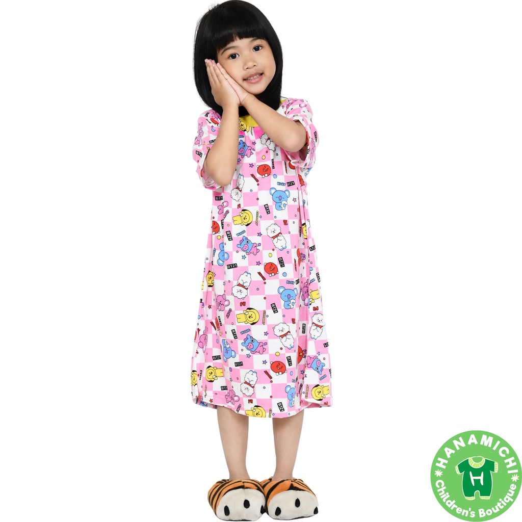 Hanamichi AMENA Dress Anak Lengan Pendek