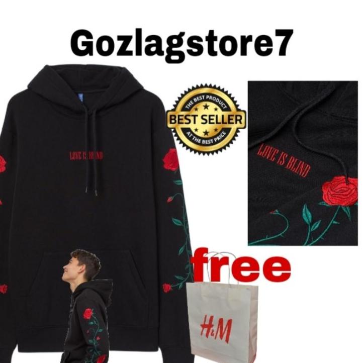 ✬ 1.1(COD)Hoodie h&m love is blind free paperbag h&m ☊