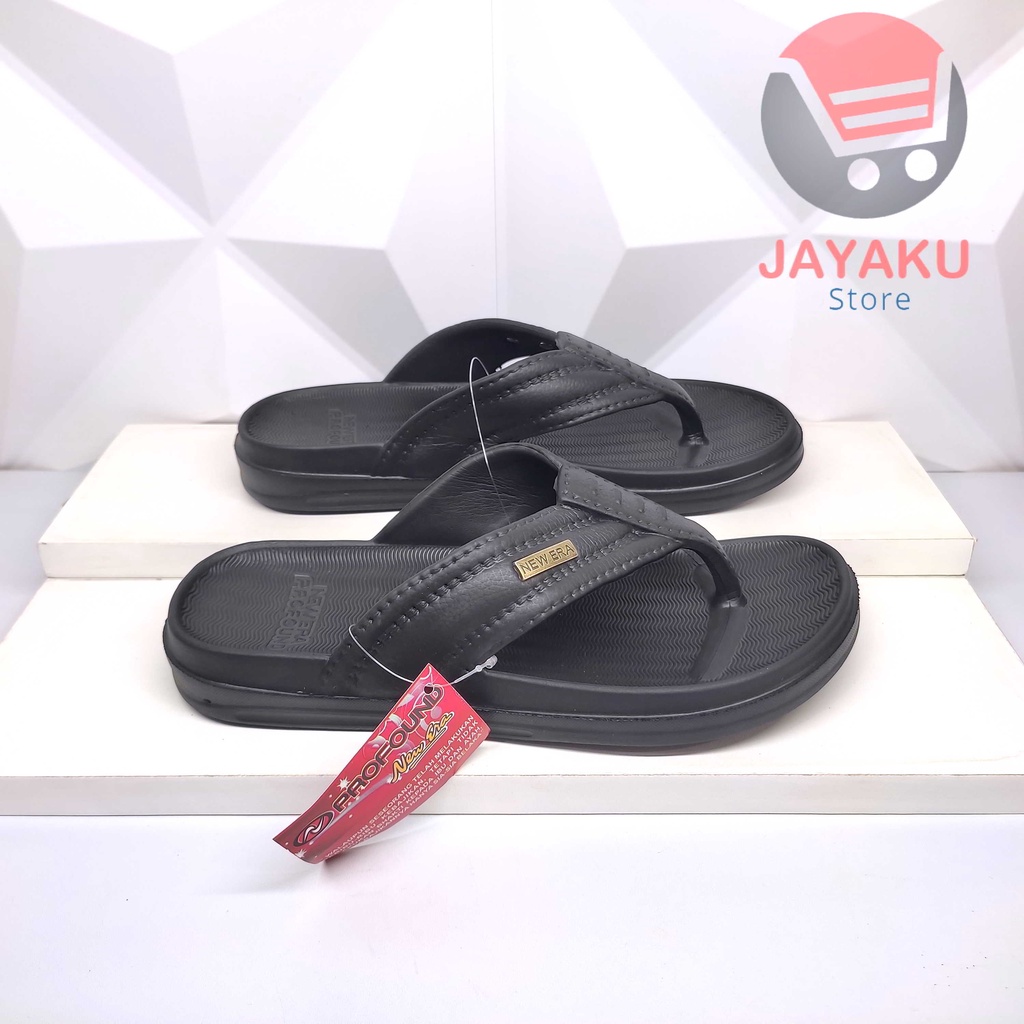 Sandal Pria New Era 7024 Sendal Jepit Flip Flop Karet Cowok Laki-Laki Desain Trendy