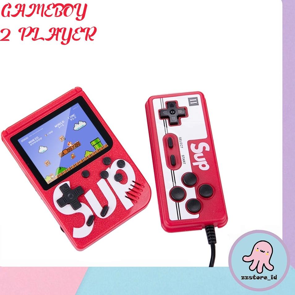 ❈ Gameboy 2 Player Retro Mini 400 in 1 SUP / Game Box Portable Game Boy 2 Player ♜