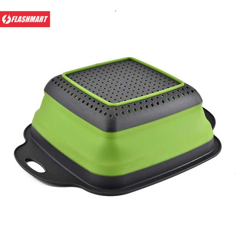 Flashmart Keranjang Saringan Lipat Drain Basket Collapsible - DP0155