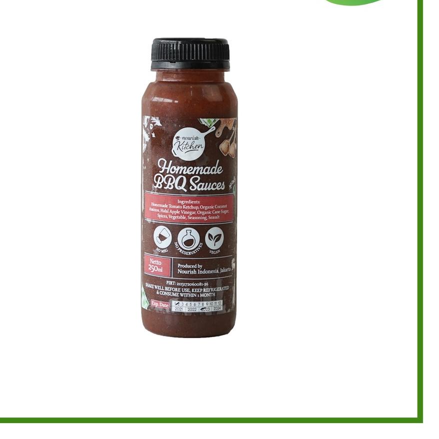 

♀ Homemade BBQ Saus (Saus Barbeque NO MSG) 250ml ♞