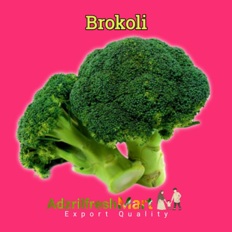 

BROKOLI FRESH SIZE 400-500GRAM PER PCS