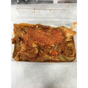 

Ikan Asin Cabe Sambal Balado Kemasan 300gram