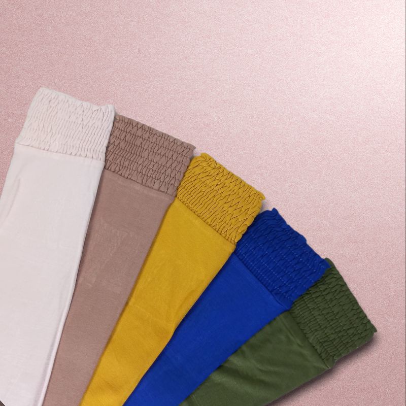 Manset Tangan Panjang Kerut Mangset Lengan Kerut