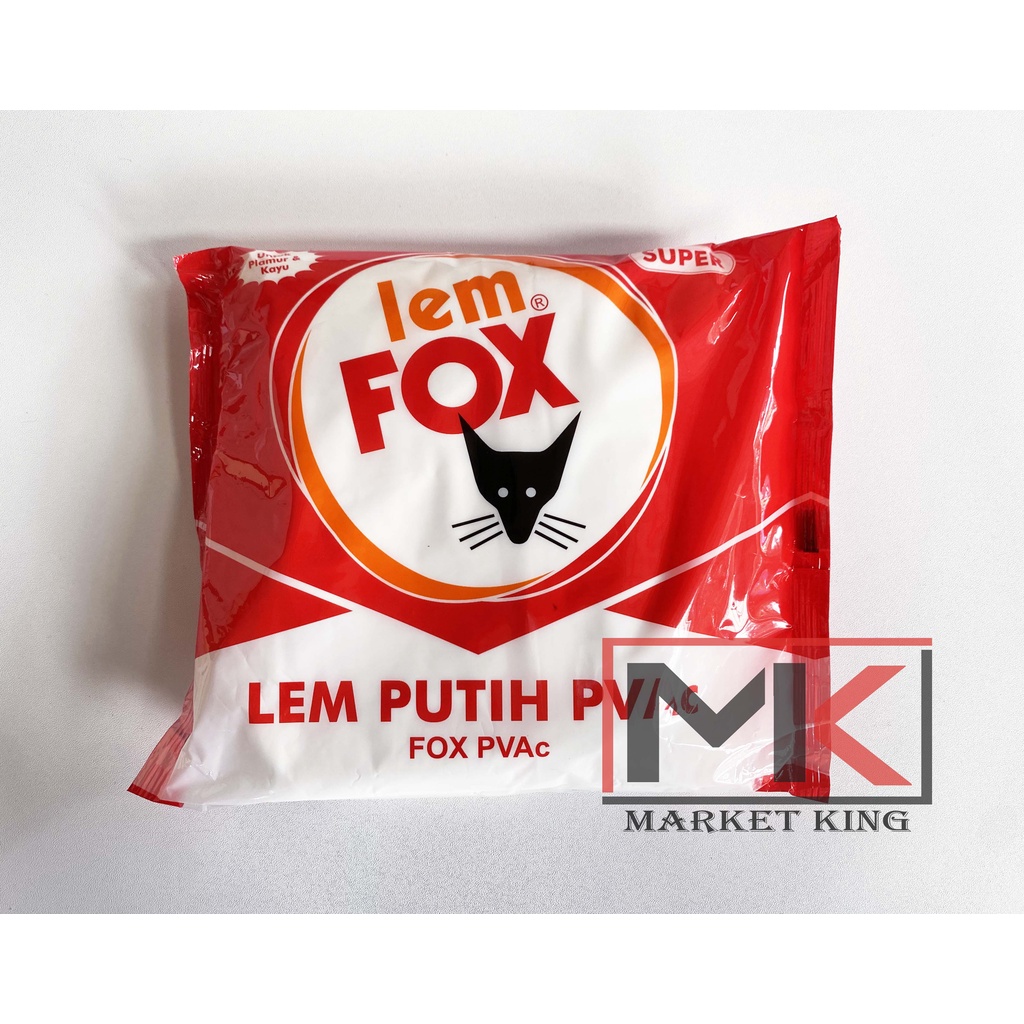 

Lem Fox Putih PVAC Bungkus Merah 700 gr