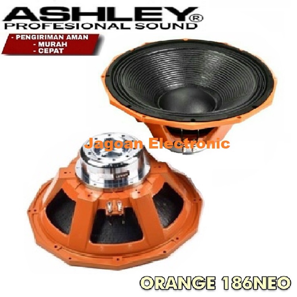 SPEAKER KOMPONEN ASHLEY ORANGE186NEO / ORANGE 186 NEO / ORANGE 186NEO