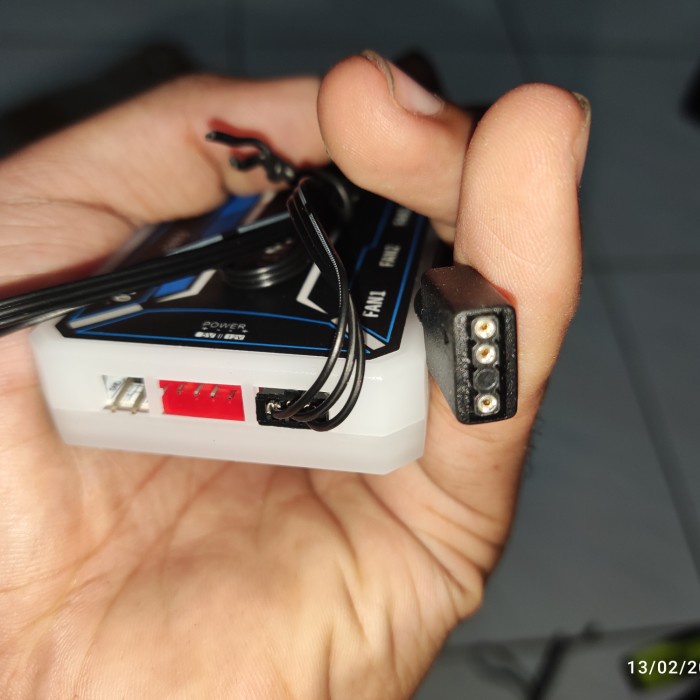 Terlaris Kabel Splitter 3Pin Argb To Controller Remote To 3Pin Sync Motherboard