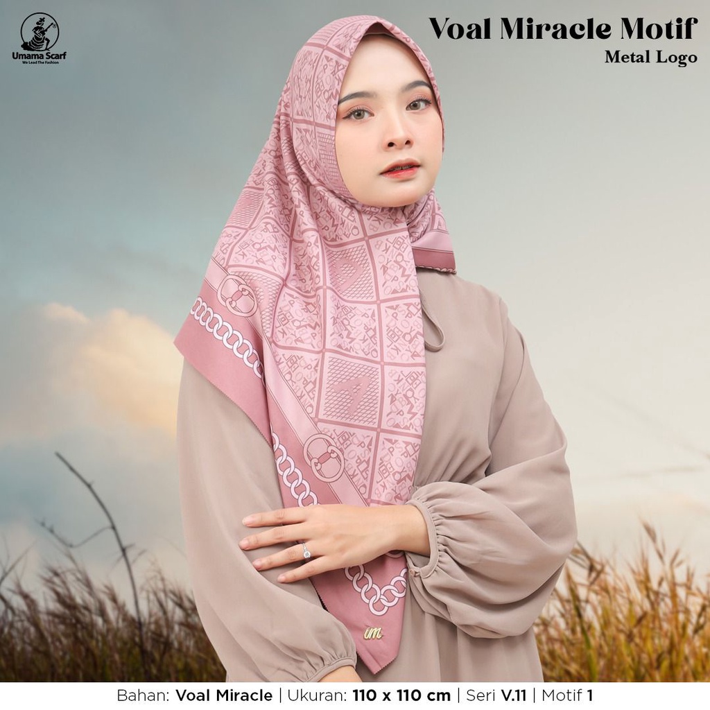 PART 1 - UMAMA VOAL MIRACLE PRINT VOAL MOTIF LC PREMIUM