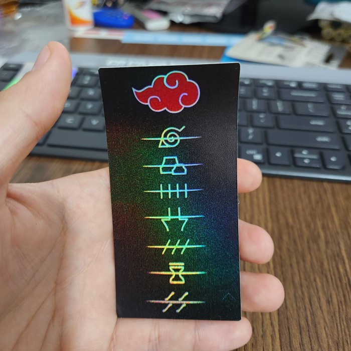 

Sticker Hologram Anime Besar - PSH1495 - Naruto - Akatsuki