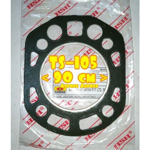 Gasket Cylinder Head Paking Deksel mesin Diesel Yanmar TS-105 TS 105