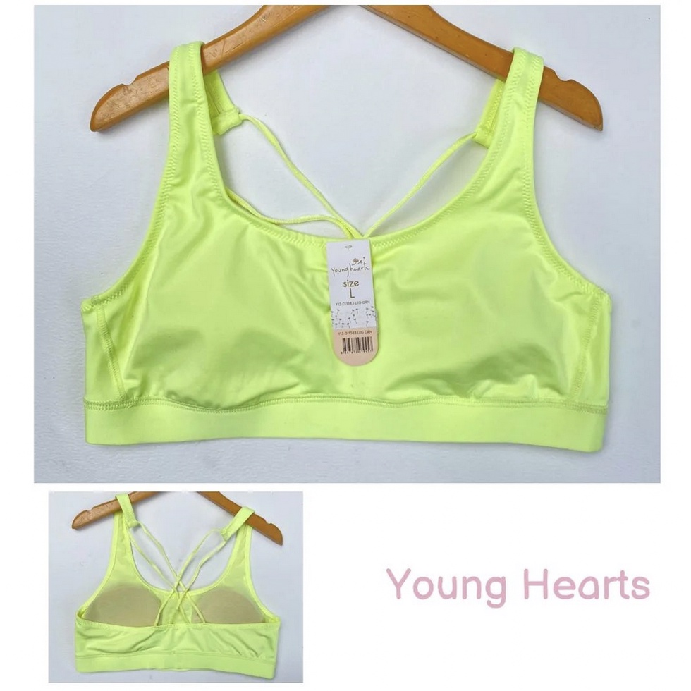 SPORT BRA YOUNG HEART CODE BYH383 GRN