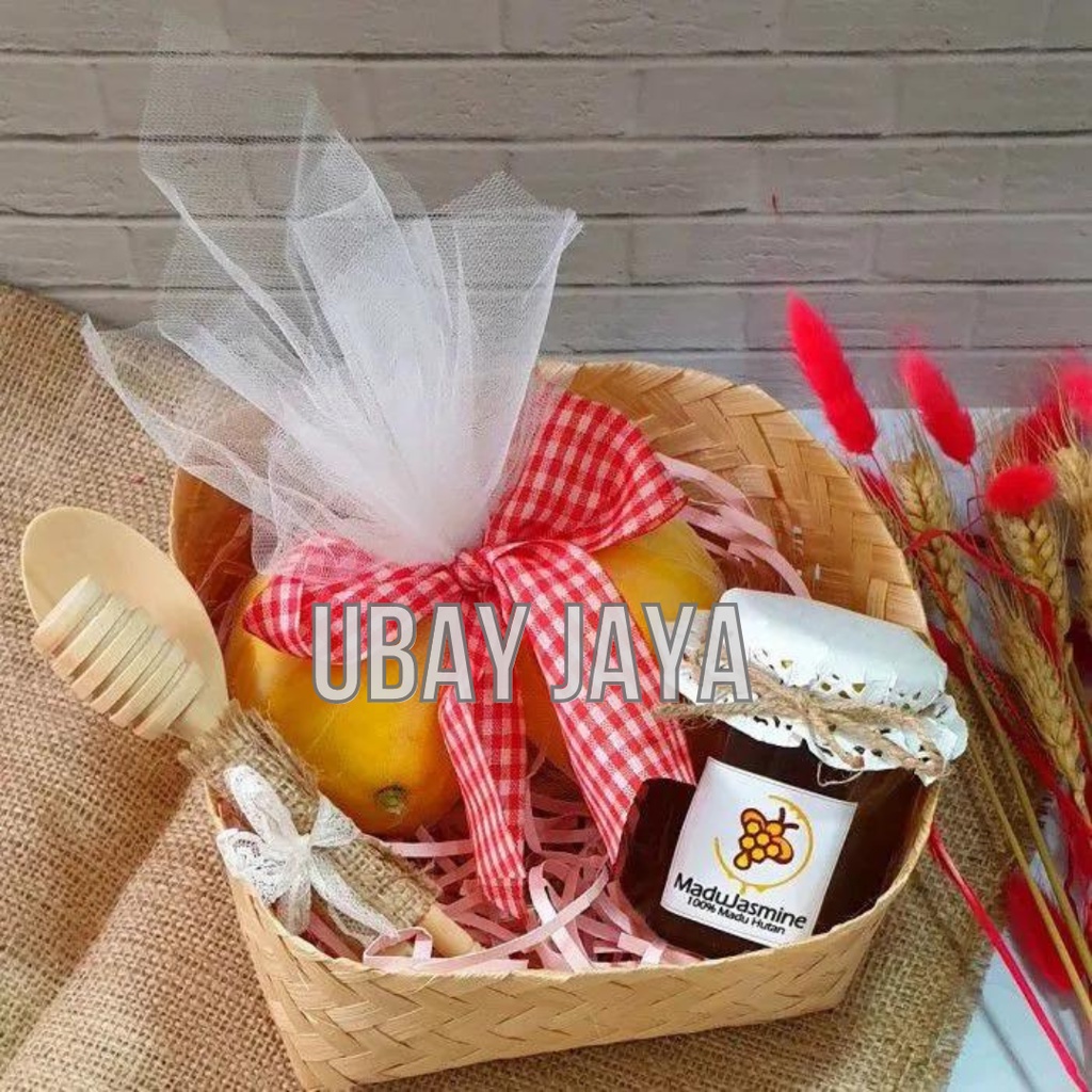 Paket isi 20 pasang - Besek 15 x 15 cm- besek kecil - Besek Kenduri - Besek bambu natural