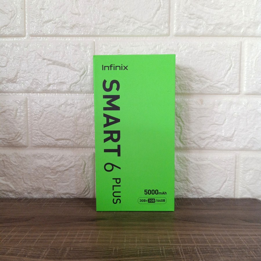 Infinix Smart 6 Plus 3/64 Ram 3 Rom 64 - Garansi Resmi