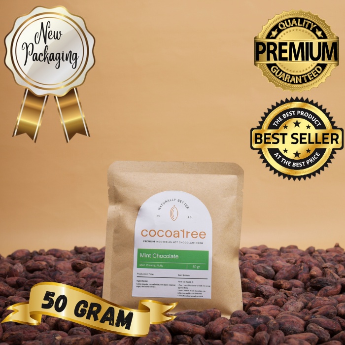 

Coca1ree Healthy Premium Hot Chocolate Mix Mint Chocolate 50 Gram