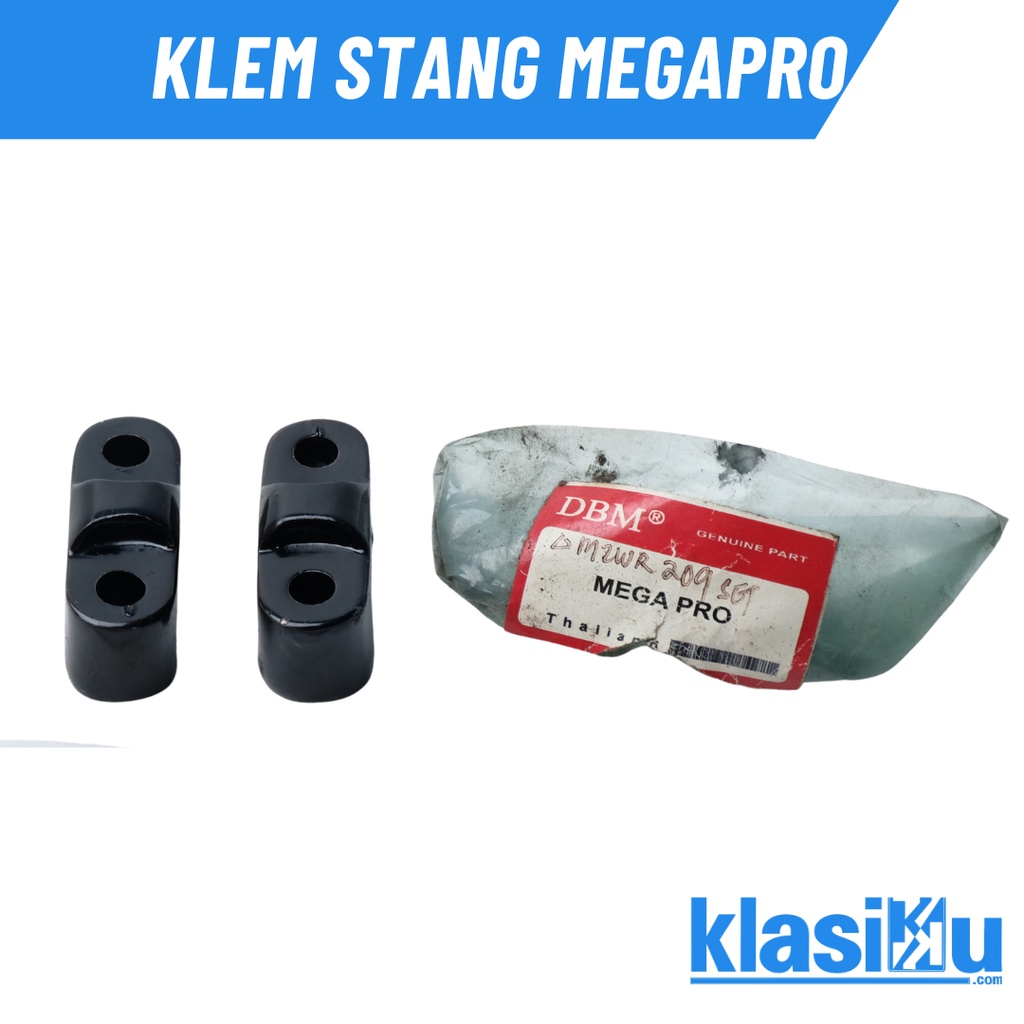 Raiser Reiser Klem Kleman Stang Stir Hitam Honda Tiger & Megapro Stok Lama