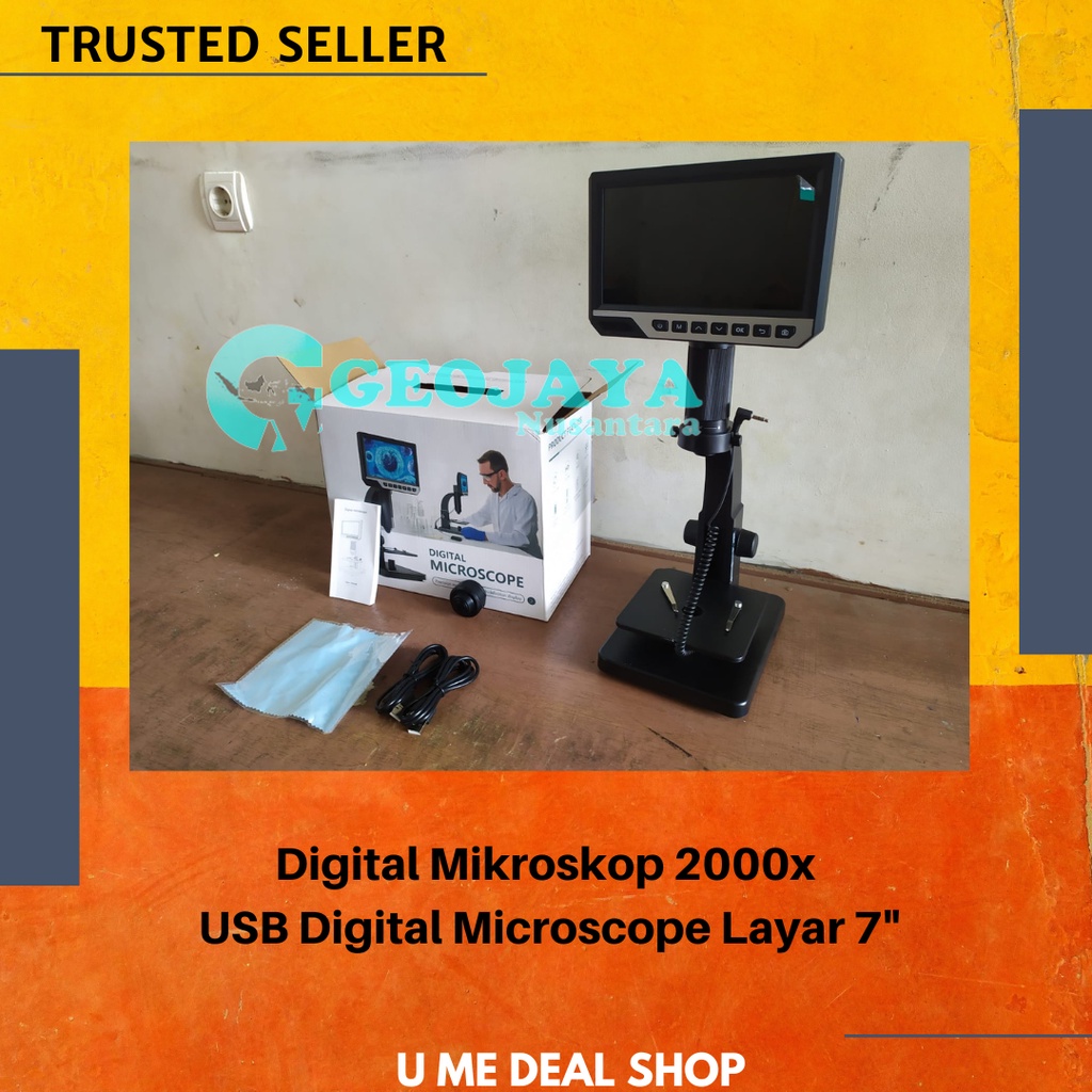 Digital Mikroskop 2000x USB Digital Microscope Layar 7
