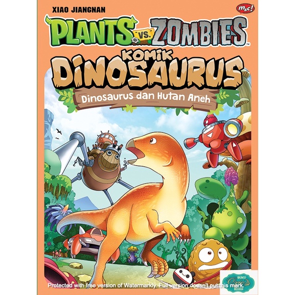 BUKU KOMIK Plants VS Zombies - Komik Dinosaurus (PILIHAN)