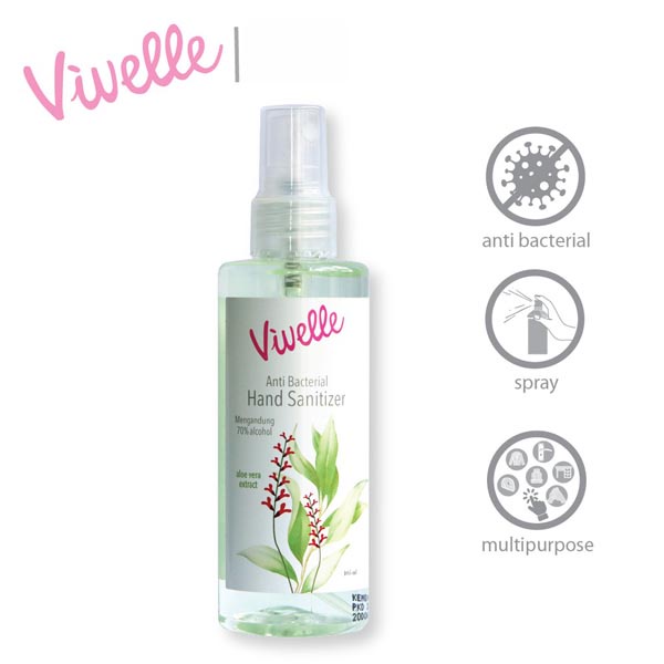 Vivelle Hand Sanitizer Serbaguna Spray 105 ml_Cerianti