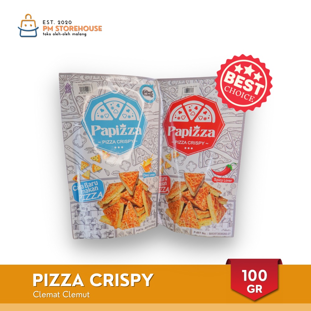 Pizza Mini Crispy Papizza Cheesy Lover -  Clemat Clemut