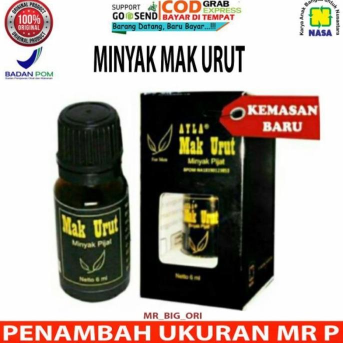 MINYAK URUT - MAK URUT NASA ORIGINAL - MINYAK MAK URUT NASA - PEMBESAR