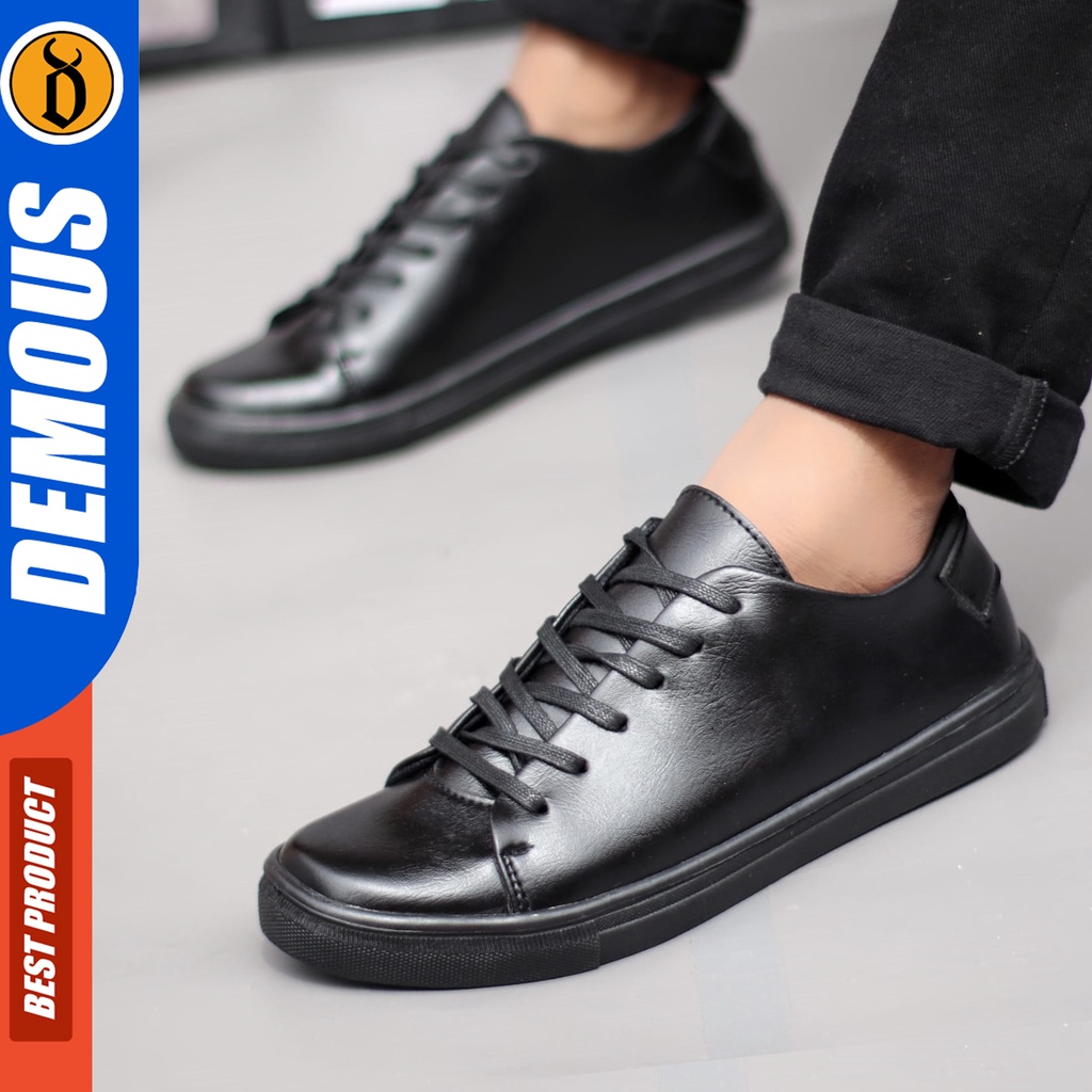 DEMOUS Chizuru - Sepatu Sneakers Casual Tali Pria