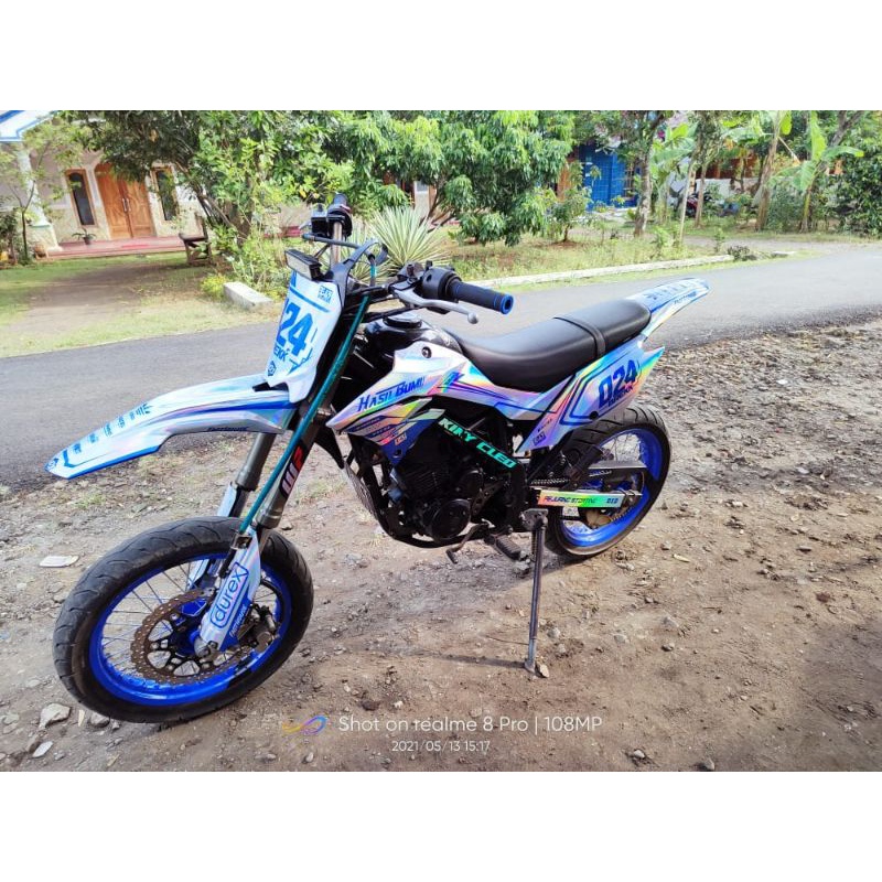 dekal klx bf bahan hologram