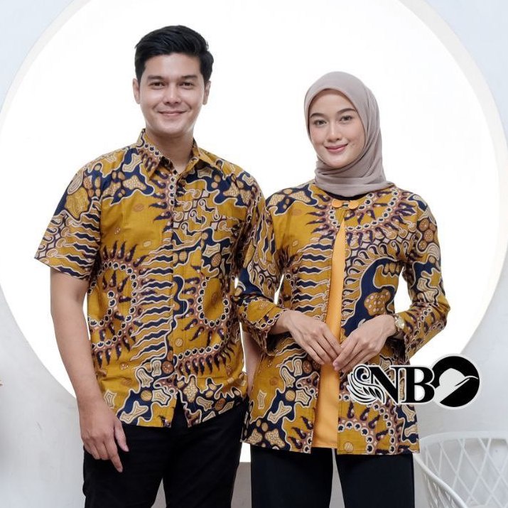 Batik Couple Modern Atasan Batik Kerja Kantor Wanita Baju Batik Wanita