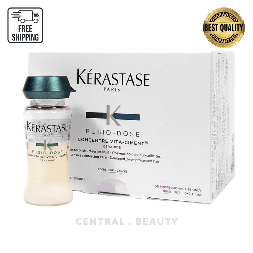 KERASTASE FUSIO DOSE CONCENTRATE VITA-CIMENT CERAMIDE ORIGINAL BPOM SATUAN