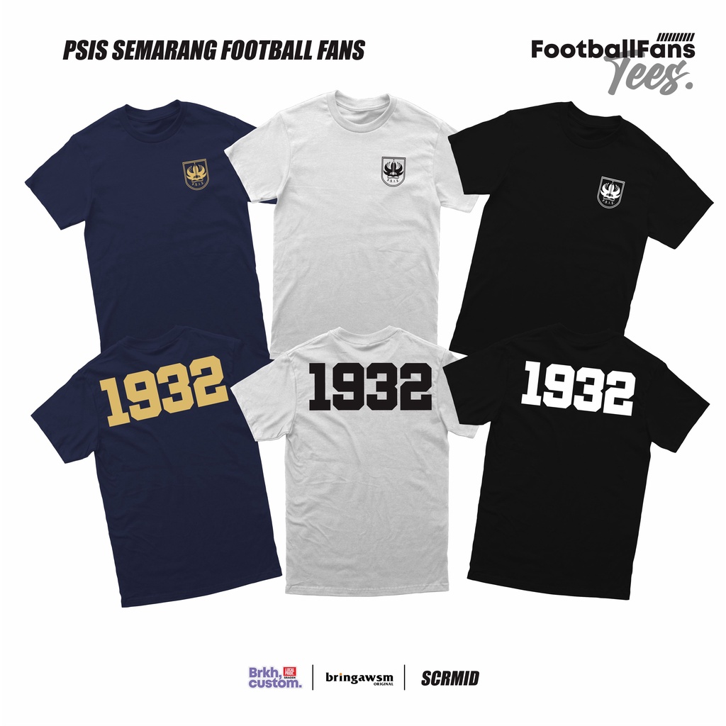 KAOS CASUAL SUPORTER PSIS SEMARANG MAHESA JENAR KAOS BOLA LOKALPRIDE BRKHCUSTPM KAOS MURAH