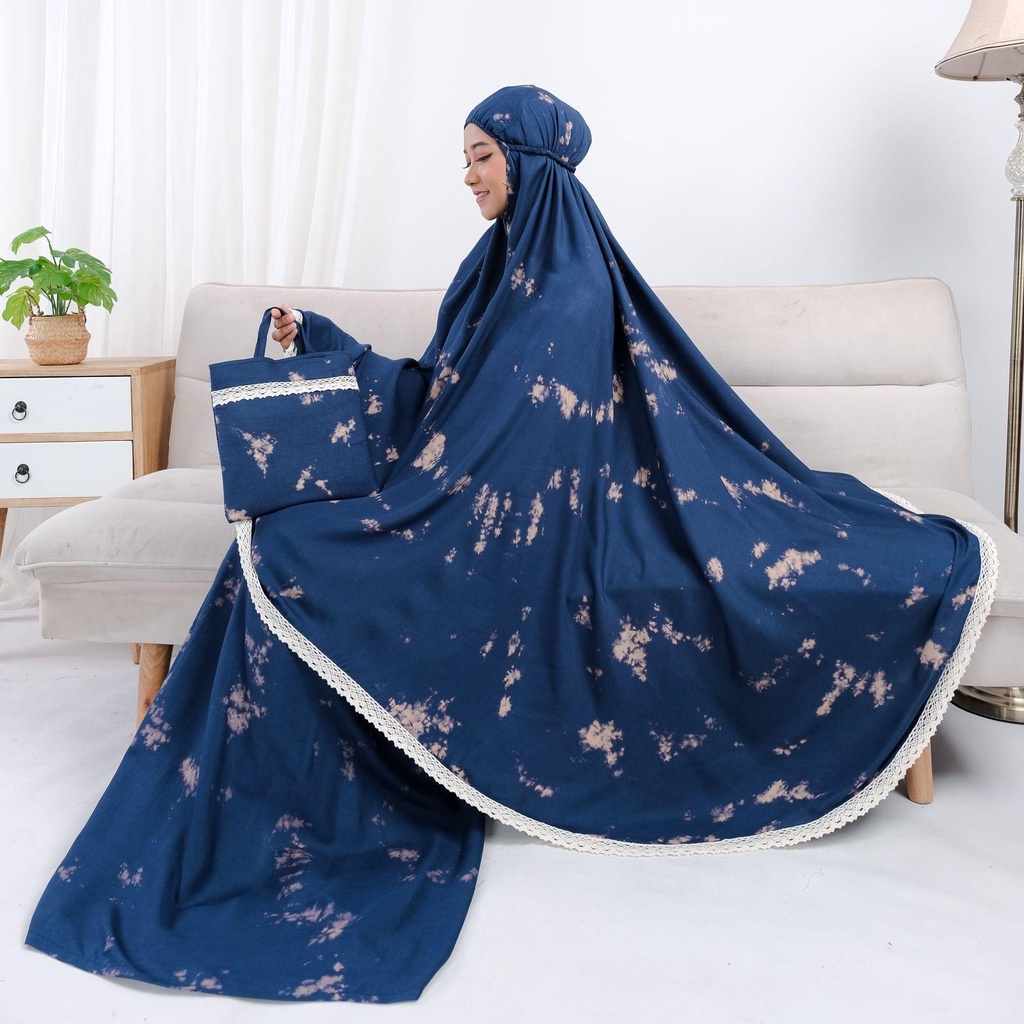 Mukena Rayon Premium Jumbo Ashari
