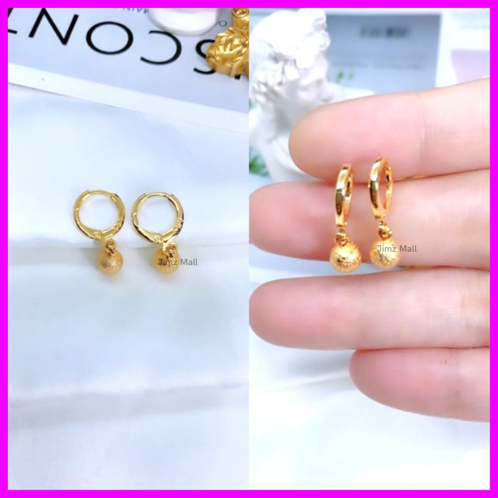 COD - Anting Bola Gold Lapis Emas Xuping Perhiasan