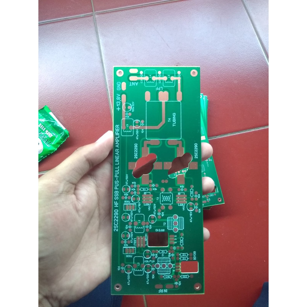 LINIER PCB SSB KIT FIANL2SC2290 - 100 - 250 WATT RADIO ALLBAND