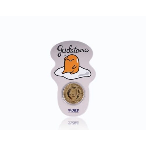 UBS Angpao Emas Sanrio Gudetama 0.1 gram gr (Logam Mulia (LM) 24k)